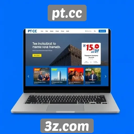 Inovações apresentadas no design do site pt.cc