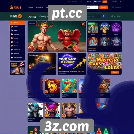 Experiência do usuário no site de jogos pt.cc